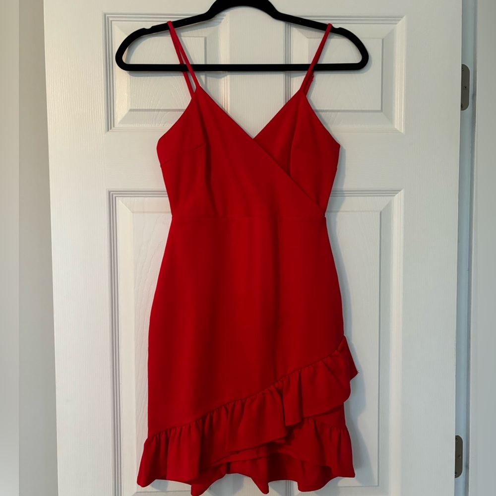 Lulus red mini dress